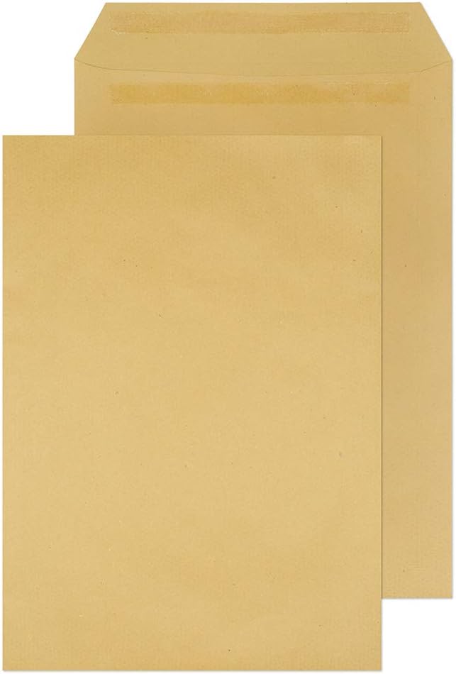Blake Purely Everyday 381 x 254 mm 115 GSM Pocket Self Seal Envelopes (13890) Manilla - Pack of 250