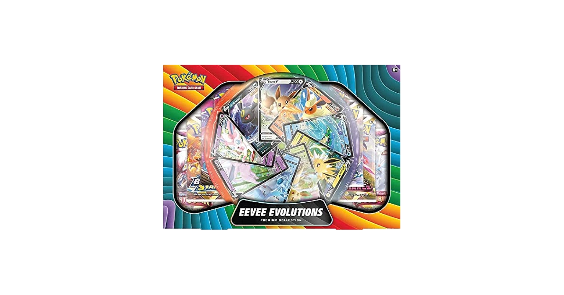 Amazon.com: Pokemon Trading Card Game: Eevee V Premium