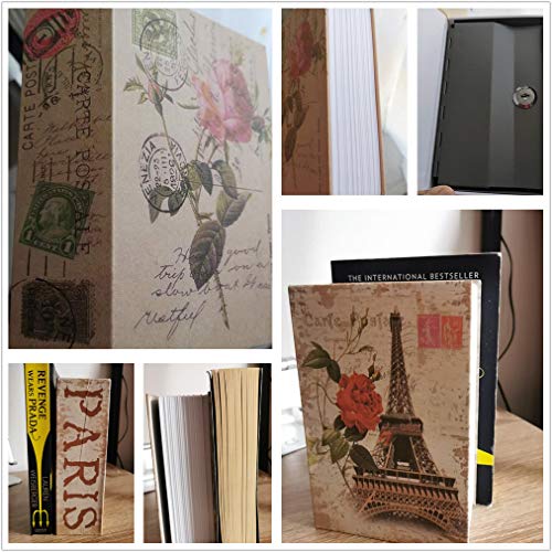 Coffre-fort dictionnaire à code pour bijoux et argent, rose - 6