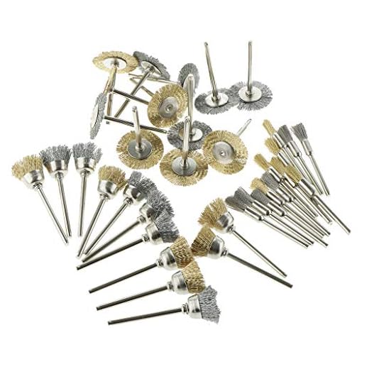 36 x stålvajer hjul borste poleringsverktyg roterande slipmaskin polering borr