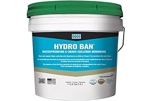 Laticrete HYDRO BAN Waterproofing/Crack Isolation Membrane Mini Unit, 1 Gallon Pail