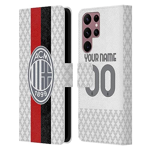 Étui en cuir AC Milan Samsung S22 Ultra protection premium Head Case Designs