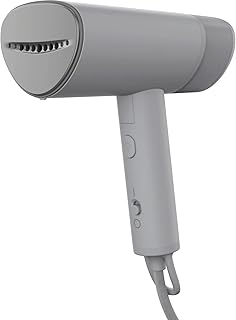 AEG HS5-1-6UG Plancha de Vapor Vertical Gentle 5000, 1200W, Vapor 22g/min, Suela de Cerámica, Calentamiento Rápido en 45 seg, Cable 1.95 m, Incluye Bolsa de Viaje y Guante Protector 2 en 1, Gris
