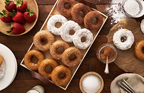 Katz Gluten Free Snacks Top 4 Donut Flavors | Gluten Free, Dairy Free, Soy Free, Nut Free | Powdered, Glazed, Cinnamon, Chocolate Frosted | Kosher (1 Pack Of Each, 4 Total) #TOP5
