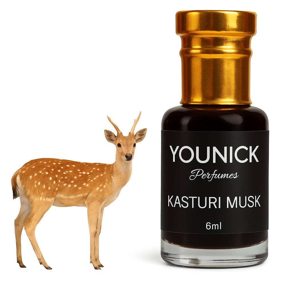 Original Kasturi Musk By Younick Perfumes, 6ML Attar - Long Lasting Attar Oil-image-34