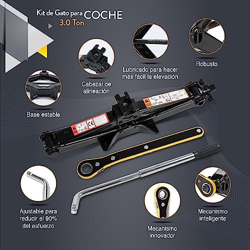 Gato Hidráulico Y Patín, Tools para que sirve un gato hidraulico Marca AMVIA (3)