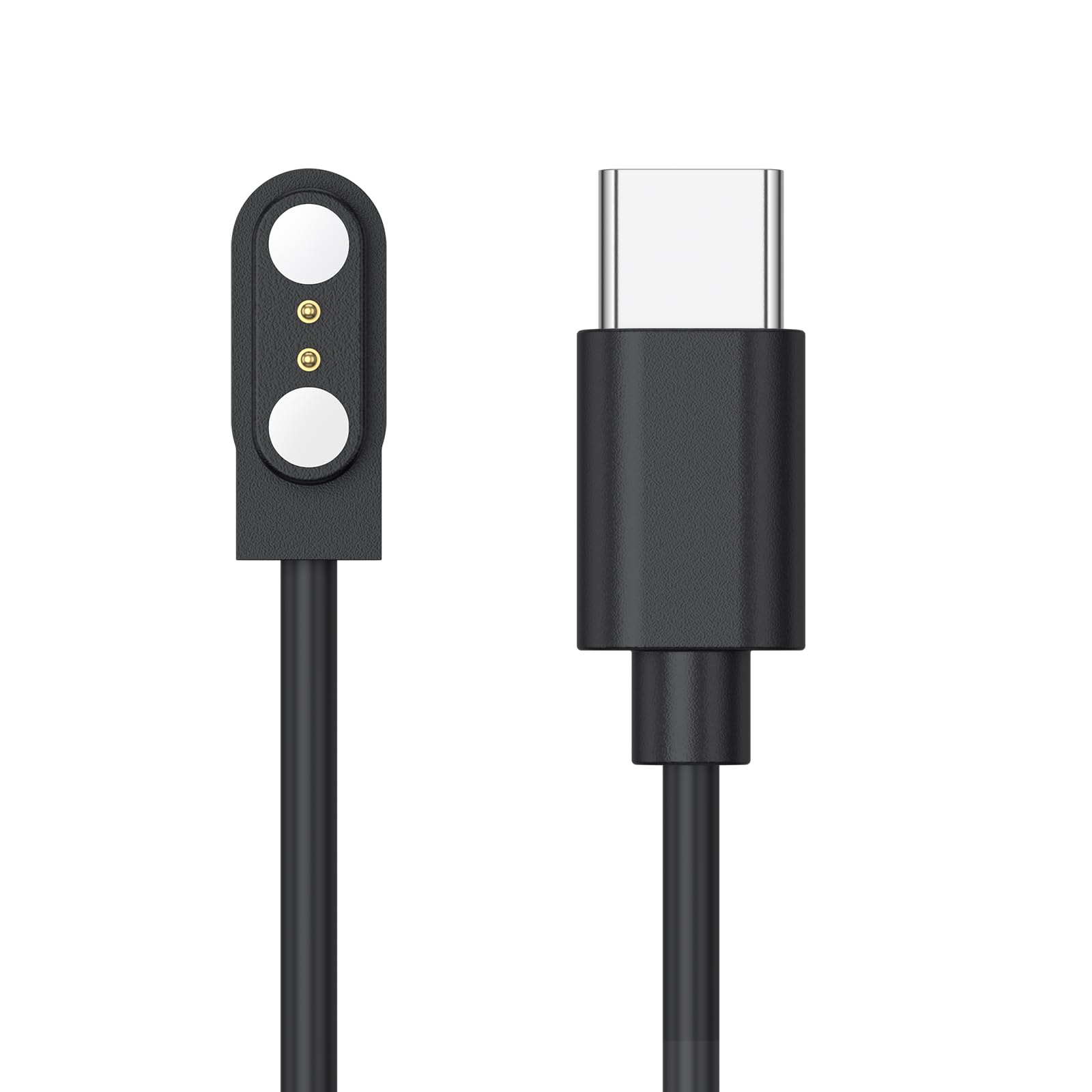 Tobfit Smartwatch Charging Cable | Safe, Fast Charging for Fire-Boltt, Noise, Dizo, beatXP & 2 Pin Charger Watches (with 3mm Gap Between 2 Pins) | Verify Cable Port Before Ordering-image-24