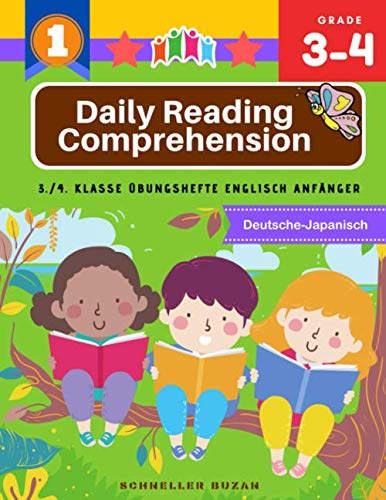 Daily Reading Comprehension 3./4. klasse ubungshefte englisch anfanger: Deutsche-Japanisch: Lesen im Englischunterricht der Grundschule - 3. Schuljahr ... success workbooks grade 3 4 (German Edition)