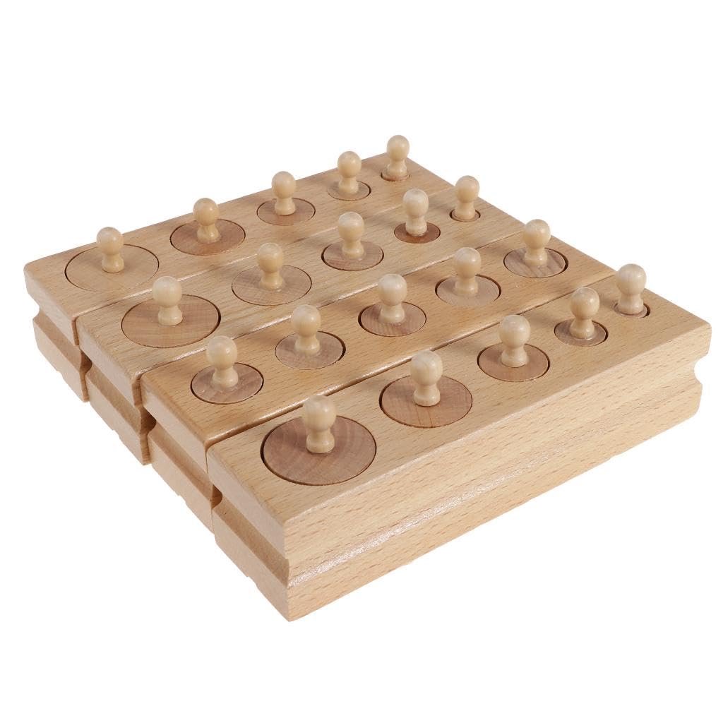 Knobbed Cylinder Cylinder Blocks Cylinder Socket Blocks Toys Kits for Kids