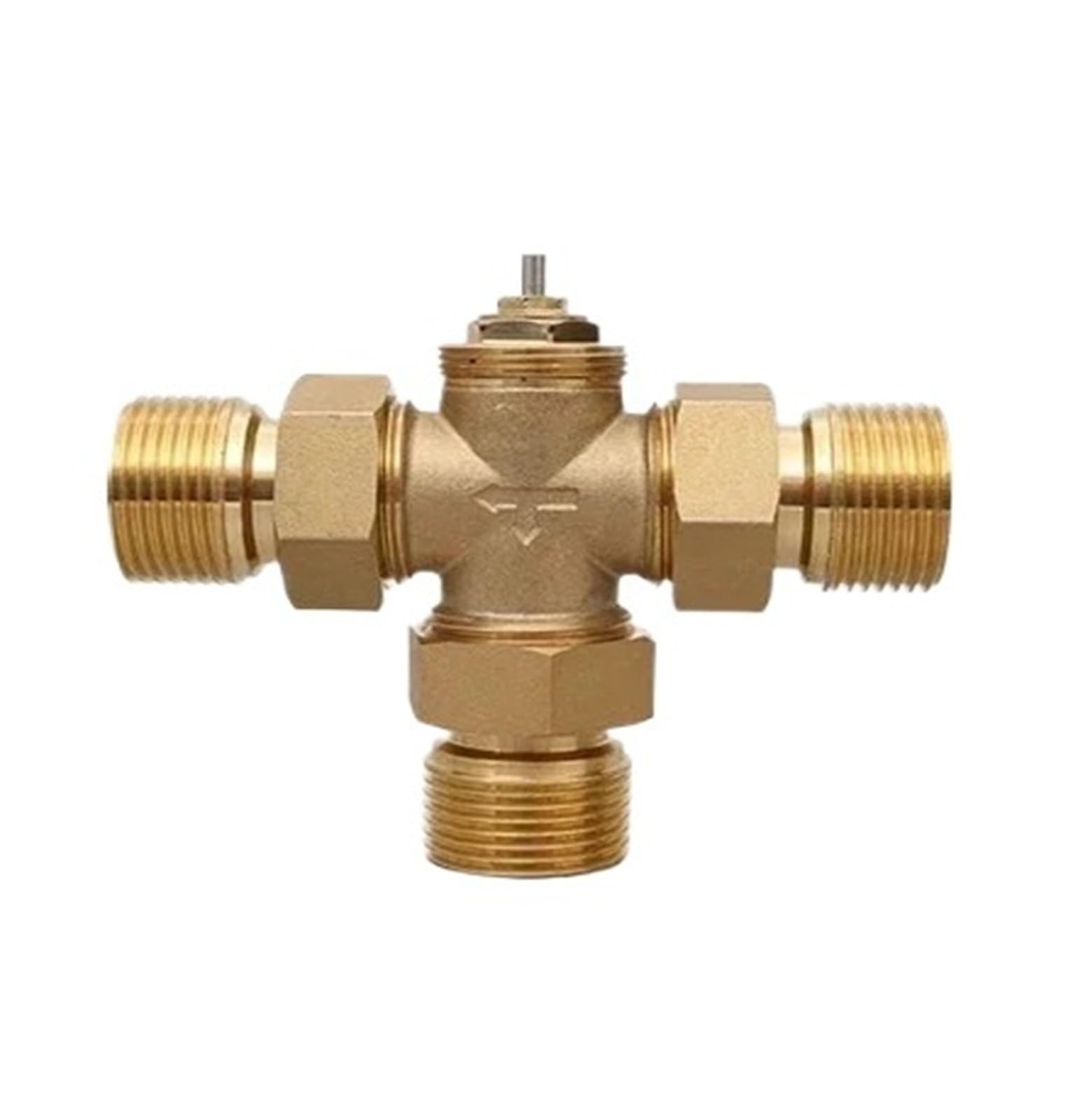 DN25 three-way mixing valve with M30 * 1.5 constant temperature capillary remote sensor set range(Vavle)