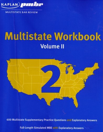 Multistate Workbook, Volume II (2007) (Multista... 1427797048 Book Cover