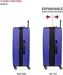 SwissGear Unisex 8018 Hardside Expandable Luggage with Spinner Wheels Luggage- Suitcase