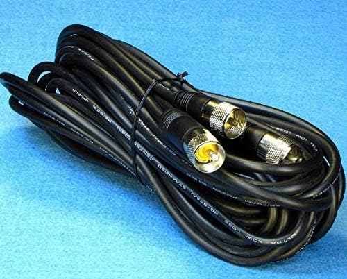 COAX COAX para radio CB Antenas duales 18 pies por lado - Workman CP-18-PL-PL