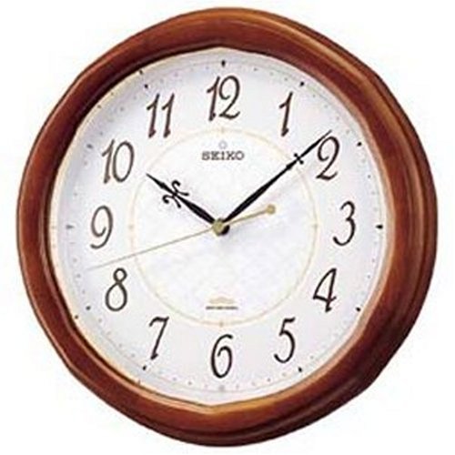 SEIKO CLOCK (セイコークロック) 掛け時計 スイープ 電波時計 ツイン・パ KS280B