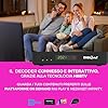 DIGIQUEST Decoder tivùsat COMBO 4K Q60 | Ricevitore satellitare HbbTV, doppio tuner | Videoregistratore e Timeshift | Mediaplayer | Smartcard tivùsat inclusa | Nero