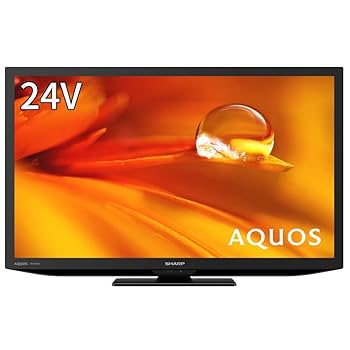 シャープ 24V型 液晶テレビ 1TB HDD付き　外付HDD対応(裏番組録画) Amazon.co.jp: シャープ 24V型 液晶 テレビ AQUOS 2T-C24DE-B