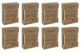 Olive Oil Soap Bar - Handmade 100% Pure Natural & Vegan, Shampoo Bar (8 Bars)