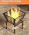 Mondazie Outdoor Fire Pit — 17 Inch Portable with Storage Bag for Camping, Patio Heating, Picnic and BBQ, Trapezoid Diagonal Hollow, Black