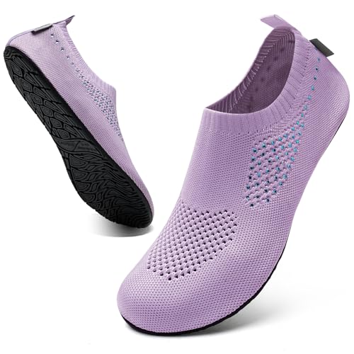 Image of WateLves Womens Barefoot Water Shoes Travel House Slippers for Indoor and Outdoor Aqua Socks for Beach Swim Surf Yoga Dancing Camping Must Haves