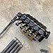 Gotoh Floyd Rose Locking Tremolo Set, Black – PGE1996TB + 33mm Block (Extra, Not Original Part of Tremolo) PGE1996TB/TB33