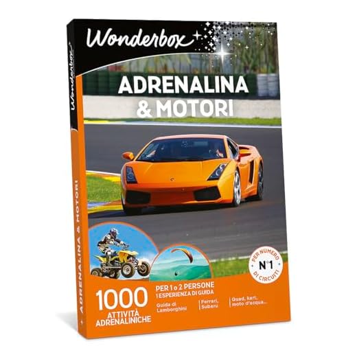 ADRENALINA & Motori - 900 attività per 1 o 2 persone