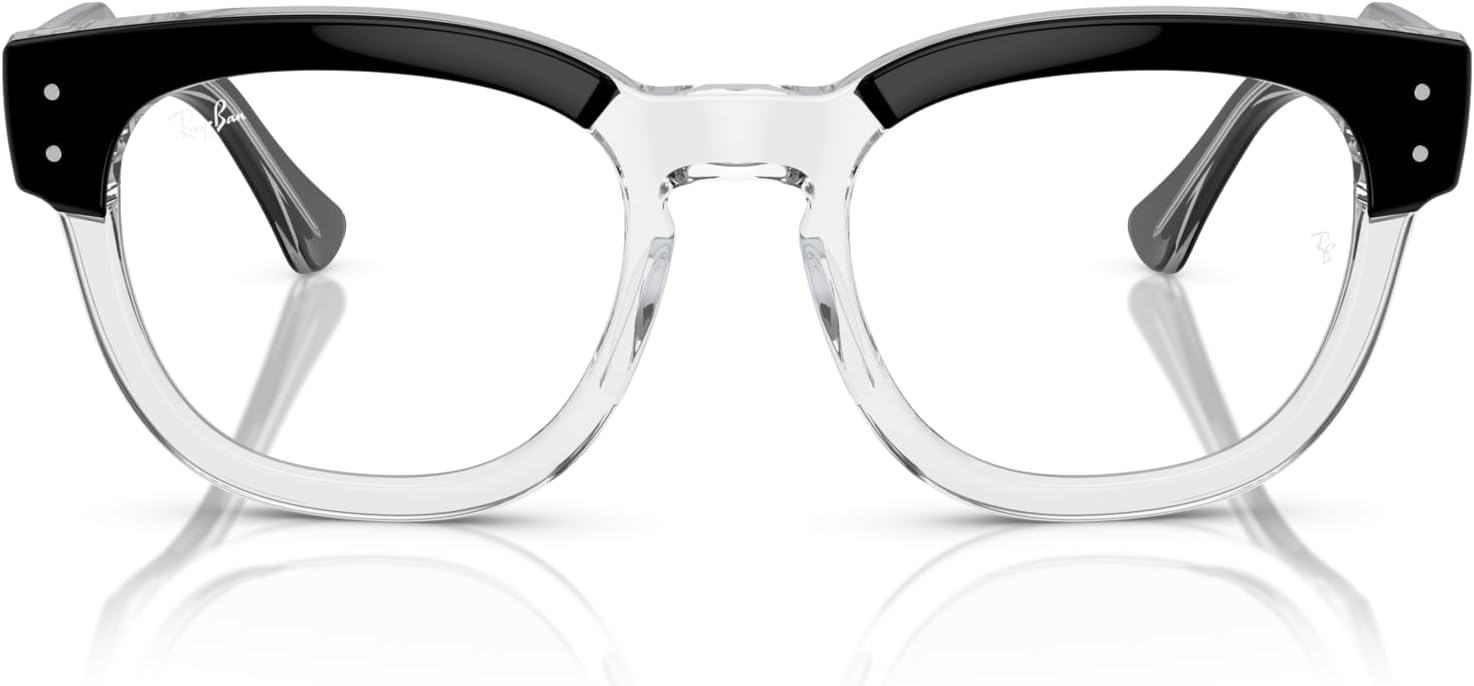 Ray-Ban Unisex Kids Rx0298v Mega Hawkeye Square Prescription Eyewear Frames