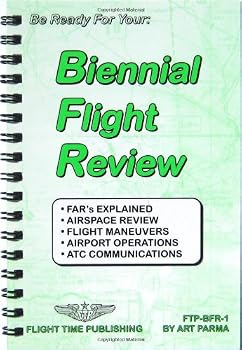 Spiral-bound Biennial flight review (Flight bag series) Book