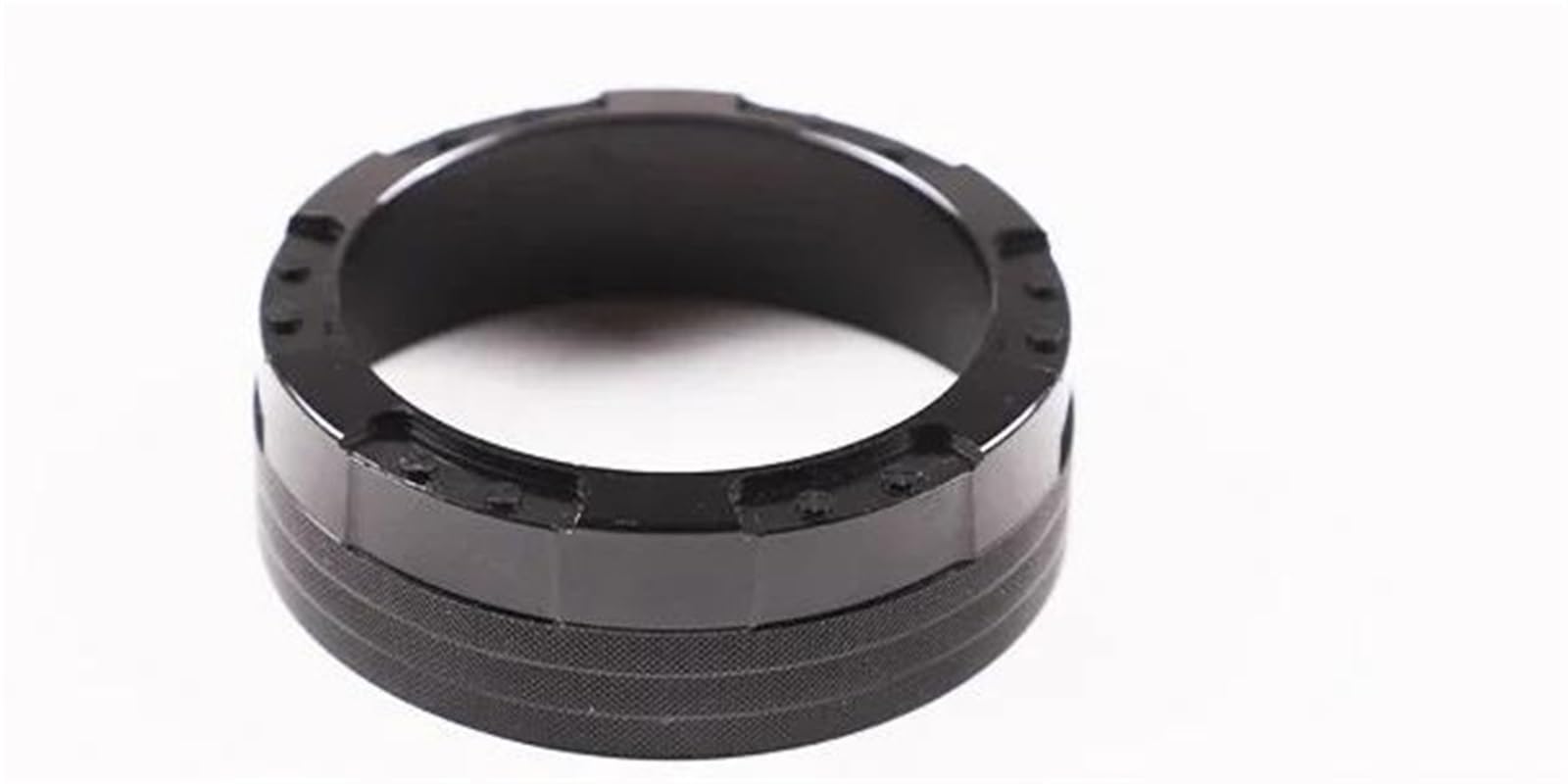Cfckhpthaz Black 1Pcs Interior Styling Cover Aluminum Center Console Volume Knob Ring Cover For Ford For Maverick 2022 2023 2024 Kit 5 Pcs