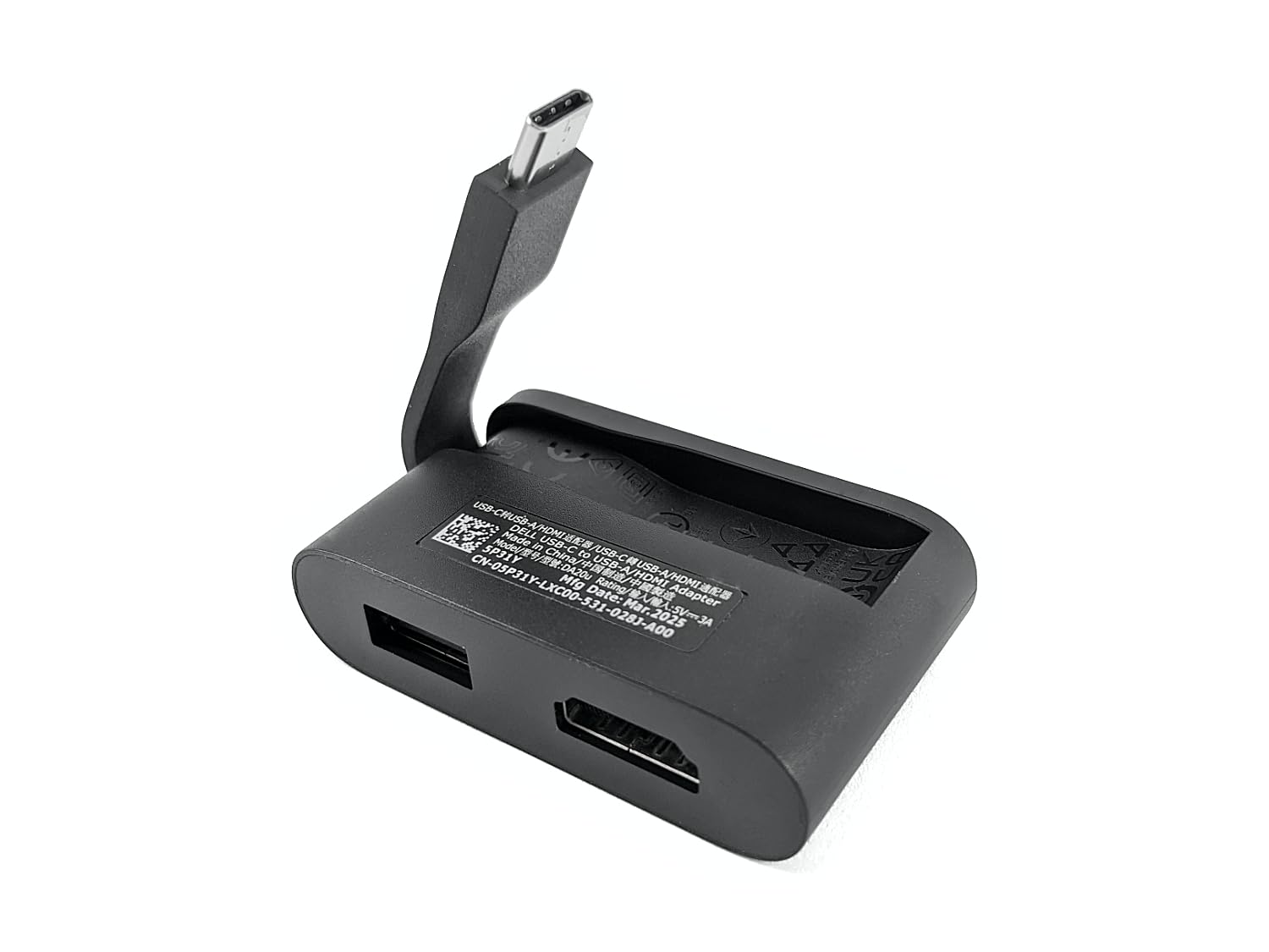 Oryginalny DELL DA20 DA20u wieloportowy adapter USB typu C typu A HDMI 5P31Y WNW2H VPN0J