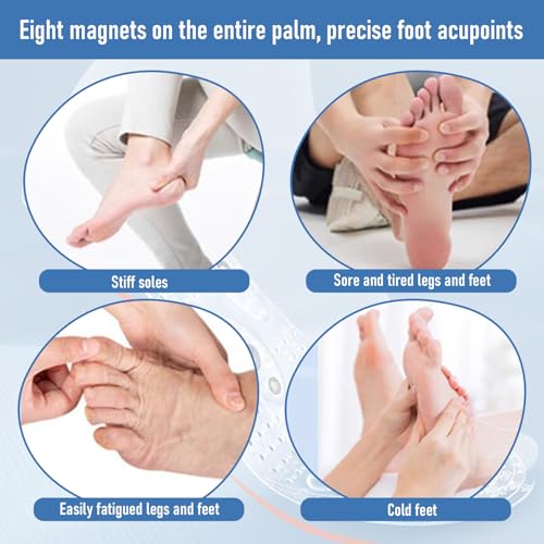 Plantillas magnéticas para masaje y alivio del dolor, transparentes talla 7.5-9.5 miniatura 5