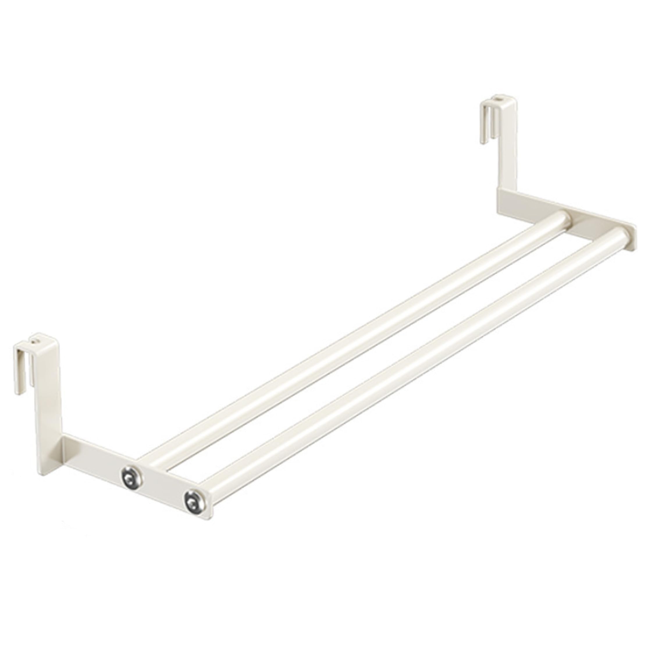 Neptuiby Radiator Towel Rack, Radiator Towel Rack, No-tool Install Double Rod Drying for Radiators, Carbon Steel, 18.90 Inch.