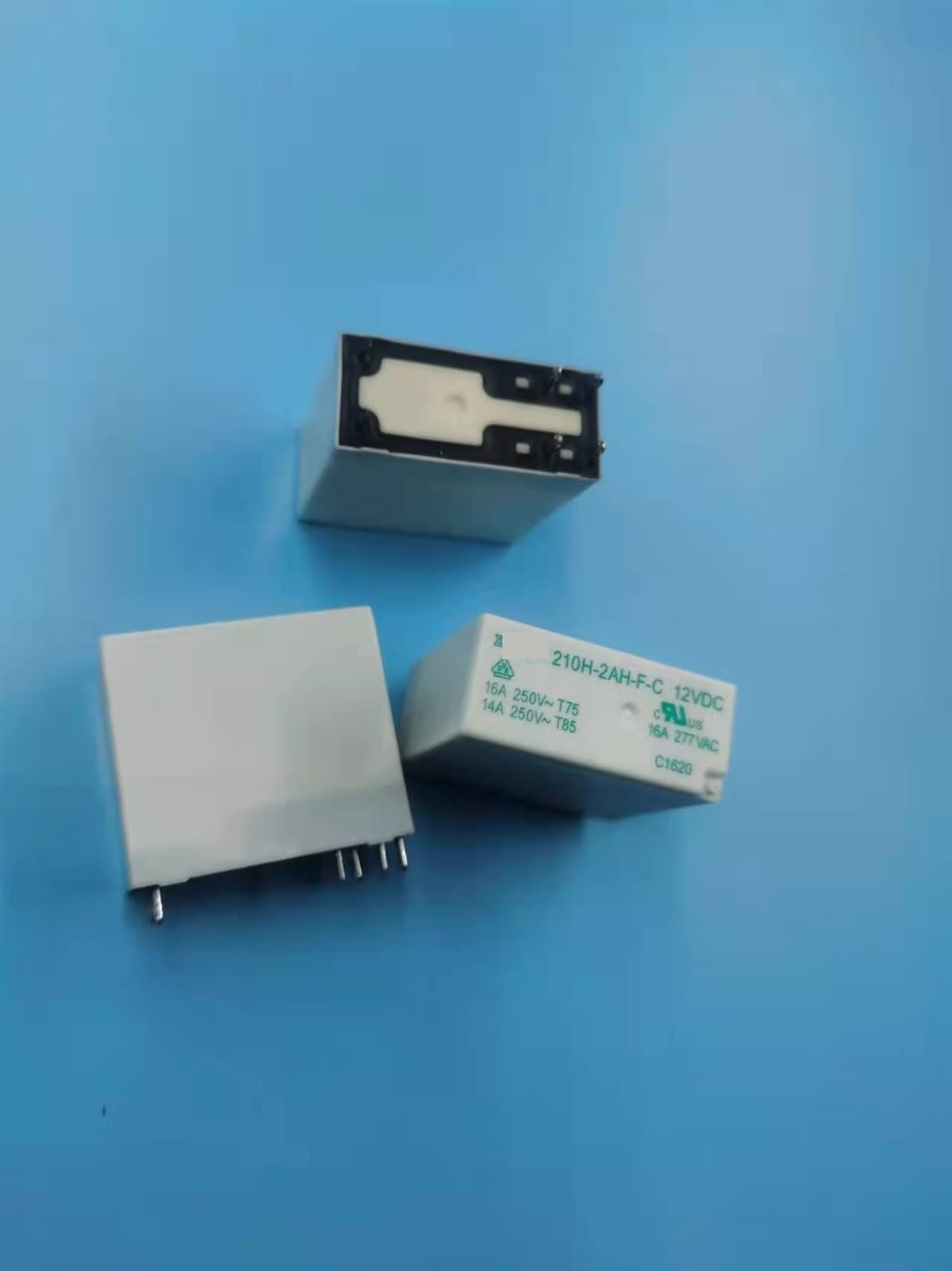 AQHYEBNSR 210H-2AH-F-C 12VDC Power Relay 16A 250VAC 6 Pins 1Pcs