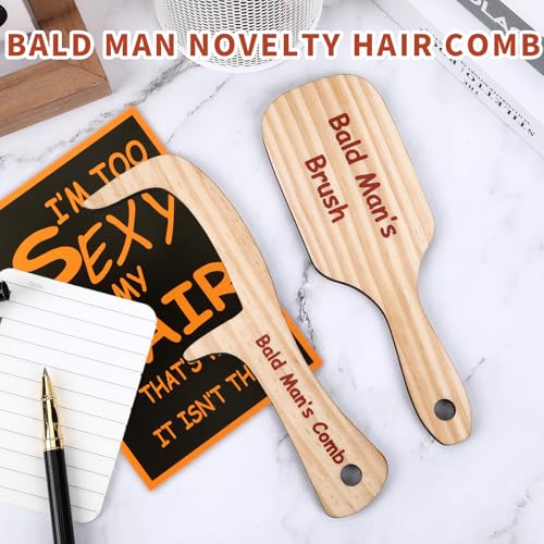 The Hilarious Bald Man Comb (2-Pack) – The Ultimate Gag Gift for Him, Birthday Gifts for Him