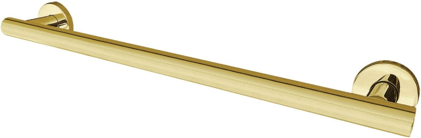 Kingston Brass GBS1430CS2 Berwyn 30-Inch x 1-1/4-Inch O.D. Stainless Steel Grab Bar in Polished Brass