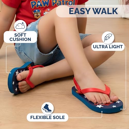 Image of Nickelodeon Girls Boys character flip flops sandals kids water shoes - Paw Patrol Blues Clues Baby Shark - thong beach slides summer slip on quick dry toddler little kid