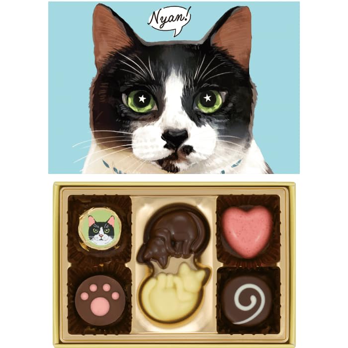 Amazon.co.jp: メリーチョコレート ねこみゃみれ チョコレート