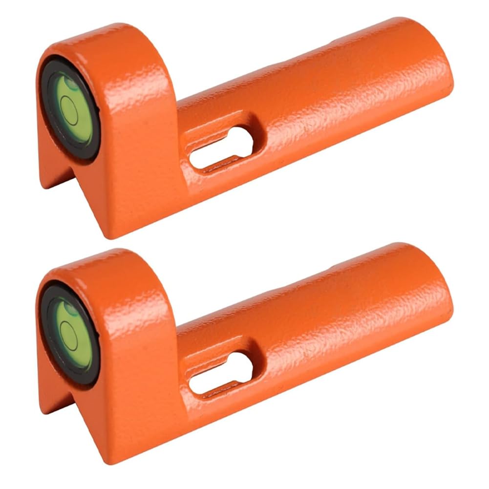 Xnuiasqe Adjustable Grade Rod Level, 2 Pcs Portable Measuring Instrument,Special Horizontal Bubble for Tower Ruler