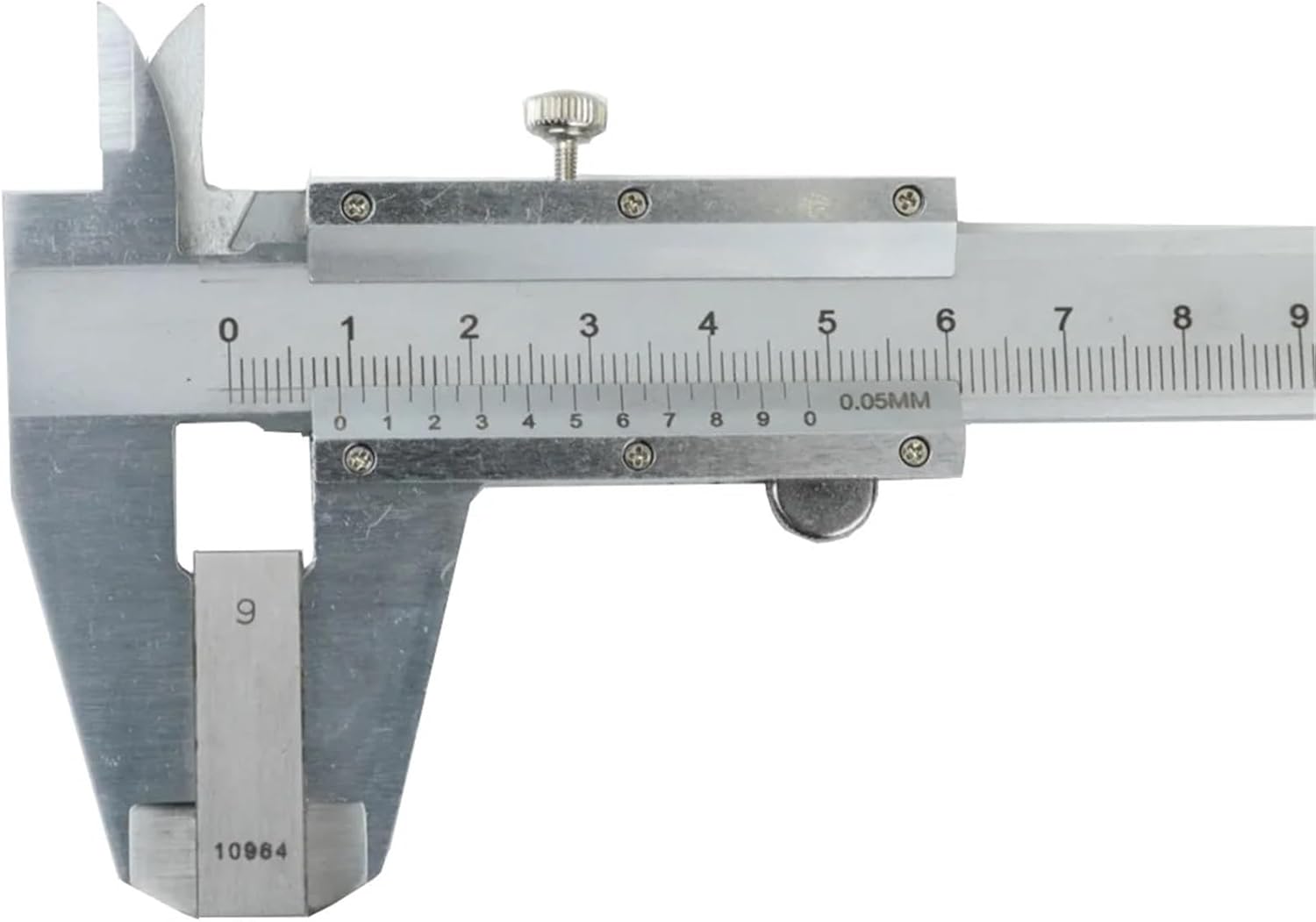 High Precision Carbon Steel Vernier Caliper 0-150mm Range Industrial Grade Measuring Tool for Internal/External Diameter