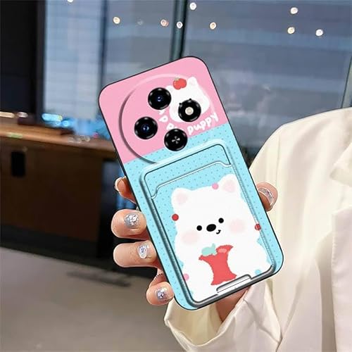 Phone Case Compatible with Oukitel C5 2025, Silicone Soft case TPU Anti-knock Cartoon Anti-dust Full wrap Card slot Dirt-resista