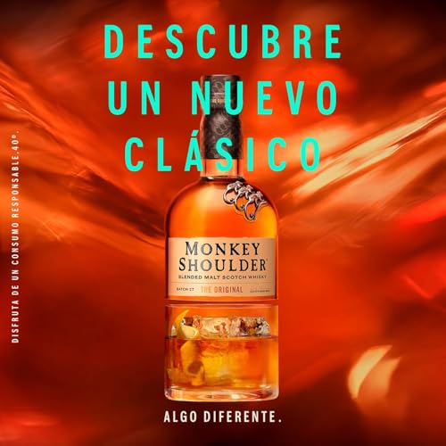 Miniatura 2 de Monkey Shoulder Whisky Escocés 100 Malta, 40 Vol, 700 Ml