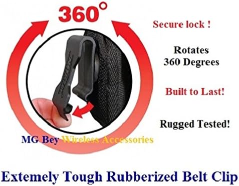 Miniatura 6 de Funda de nailon para teléfono Zerolemon iPhone 15, 14, 13 Pro Max, funda de batería 12 11 Pro Plus, resistente, fuerte soporte giratorio de 360