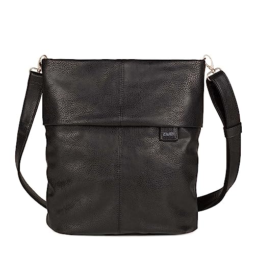 Zwei Mademoiselle M12 Handtasche, Breite ca. 31 cm, Höhe ca. 34 cm, Tiefe ca. 11 cm, Noir (Schwarz)