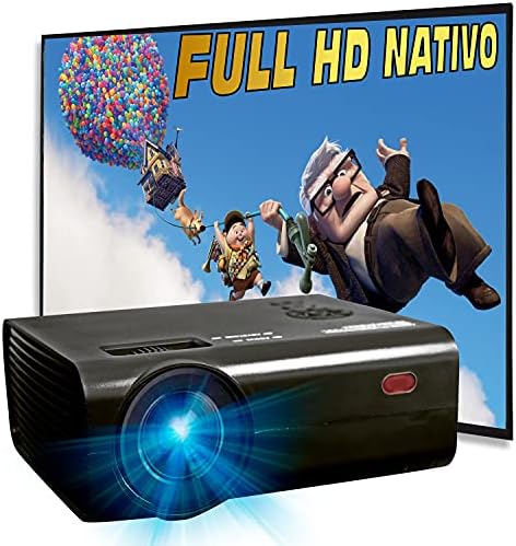 Proyector 1080p Nativo, Silencioso, 6.000 Lúmenes,Contraste 10.00...
