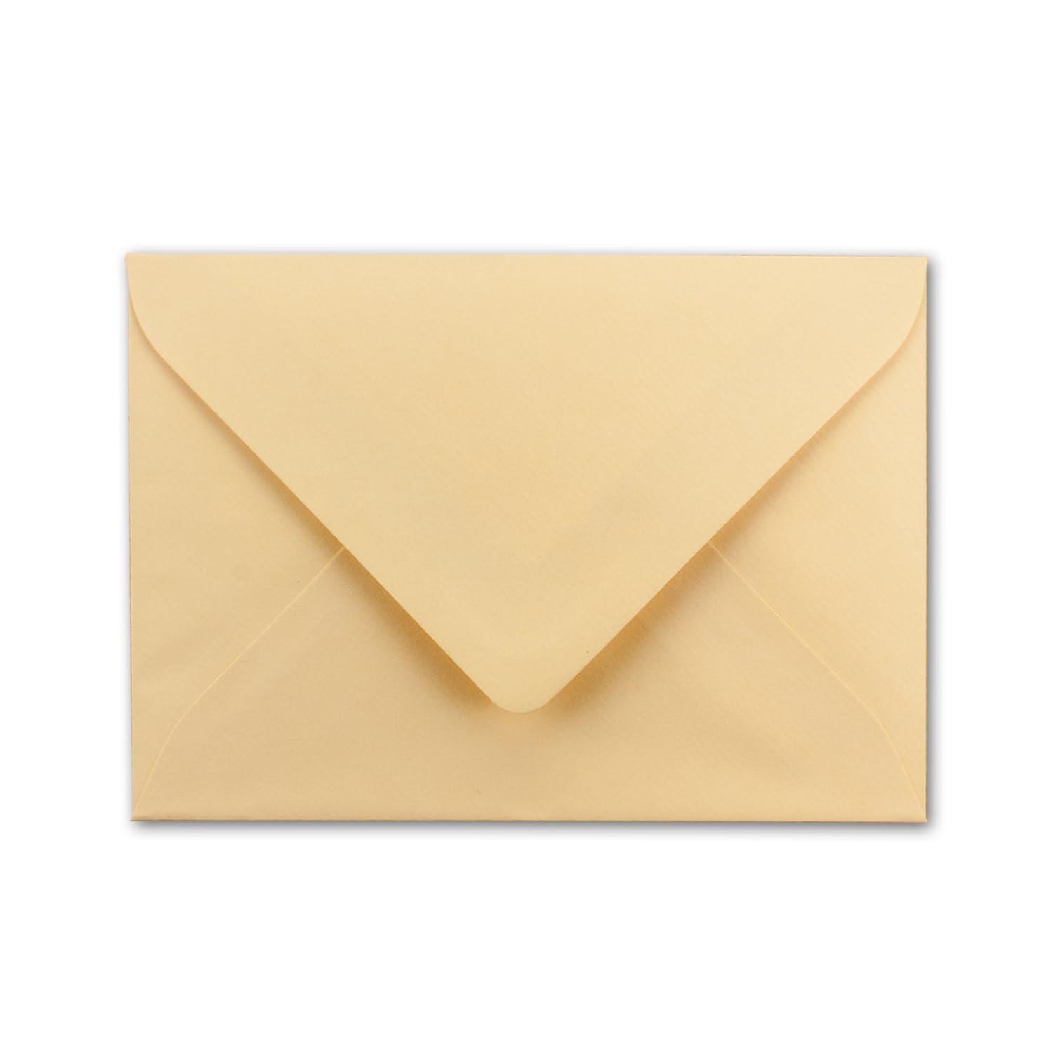 50 x envelopes in Honey Yellow - envelopes in DIN B6-12.5 x 17.6 cm Ribbed Paper - Silk Lining for Christmas and Festive Occasions - Image 4