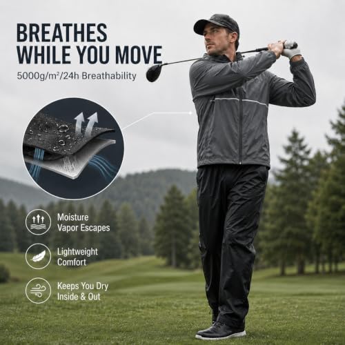 SWISSWELL Unisex Golf Rain Suit