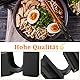 8 Stück Essstäbchen Trainer Helfer, Essstäbchen Kinder, Wiederverwendbare Essstäbchen Helfer, Holz Essstäbchen für Erwachsene Anfänger Kinder Seniore zum Lernen und Trainieren