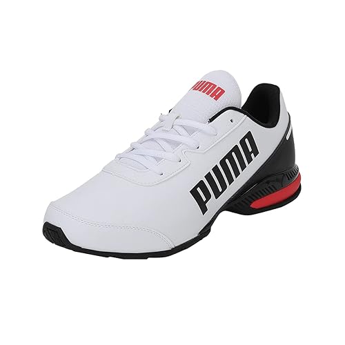 Immagine del prodotto PUMA Equate Sl, Scarpe per jogging su strada Uomo, Puma White Puma Black High Risk Red, 39 EU