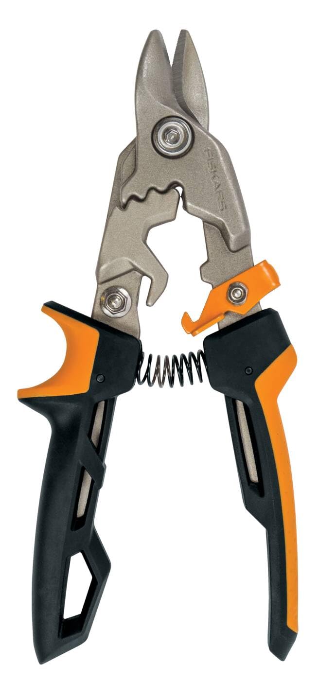 Fiskars Bulldog PowerGear Tijeras cortachapas 23,2 cm Negro Naranja
