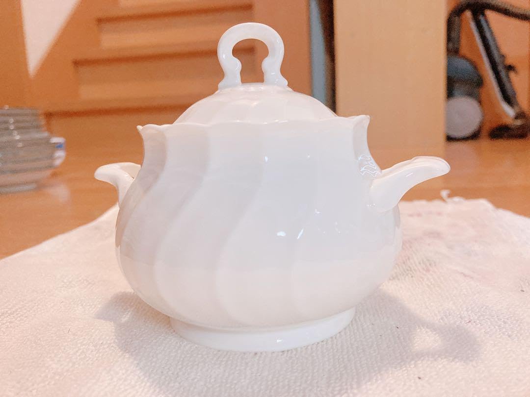 ノリタケシュガーポット 白 9810 テーブル用 Noritake