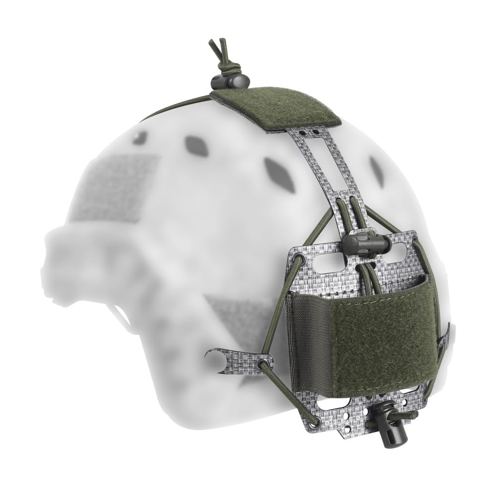 Taktische Helm NVG Batterie Tasche, Airsoft Helm Batterie Gegengewicht Tasche mit Haken und Schleife für PVS31 Batterie Rückhaltesystem